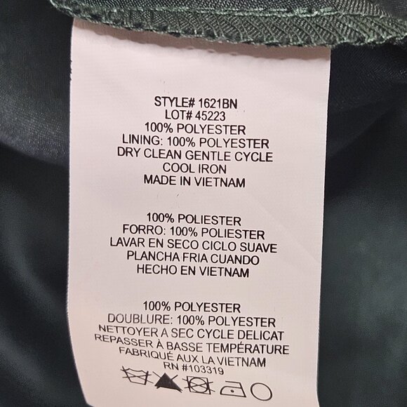 Womens Sweetheart Neckline Ruffled Whimsical Glam Strapless Dress Sz 7 HOCO GRN - Picture 16 of 16